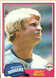 1981 Topps Baseball Cards      440     Jerry Reuss